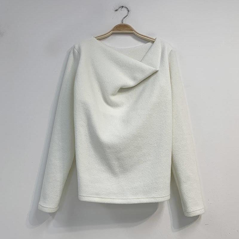 Women's Design Thickened Double-sided Dralon Slim Bottoming Shirt